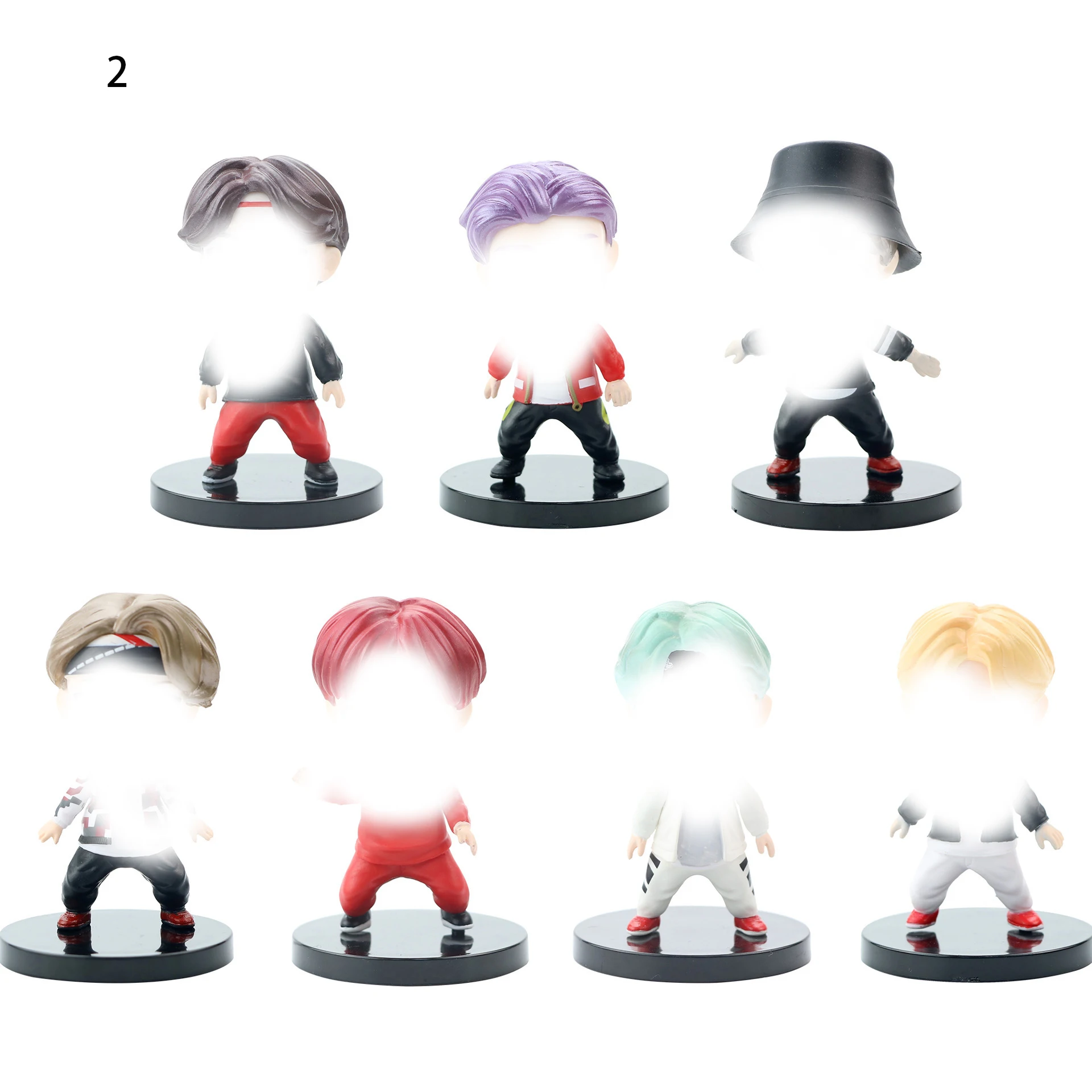 2021 New Style Kpop Supplier Bt21 Army Bomb Merchandise Doll Bt21 Tiny Tan Doll Set