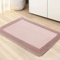 Super Soft Thick Memory Foam Bath Rug Flannel Absorbent Shower Mat Non Slip Bathroom Mat