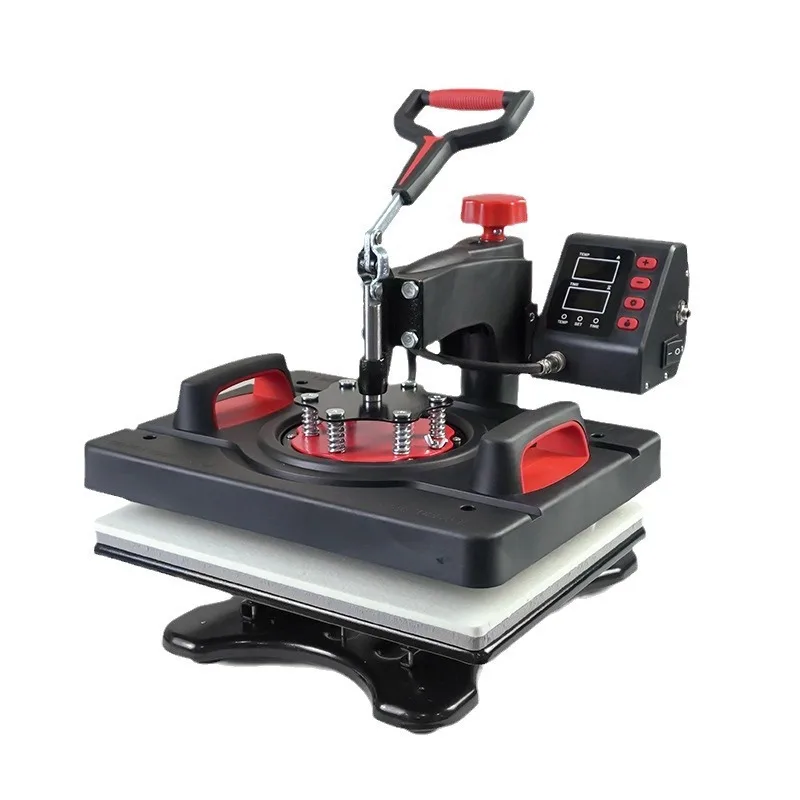 5 in 1 Automatic Hot Stamping Machine New Household Printing for T-Shirt and Cup Heat Transfer Stamp Machine