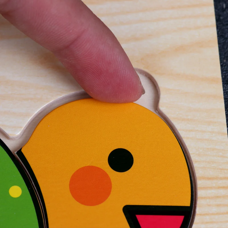 
Amazon Hot Sale 3d Wooden Puzzles Educational Toys Children Games Cartoon Baby Kids Animal Jigsaw Puzzle 