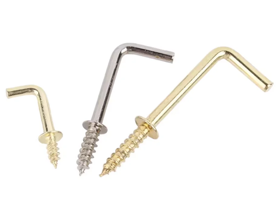 1/2 5/8 3/4-2 Picture Frame Lamp Light Ceiling Rv Tool Plant Curtain Net Wire Eye Bolt Eyebolt Screw in Spiral Hanger C Cup Hook