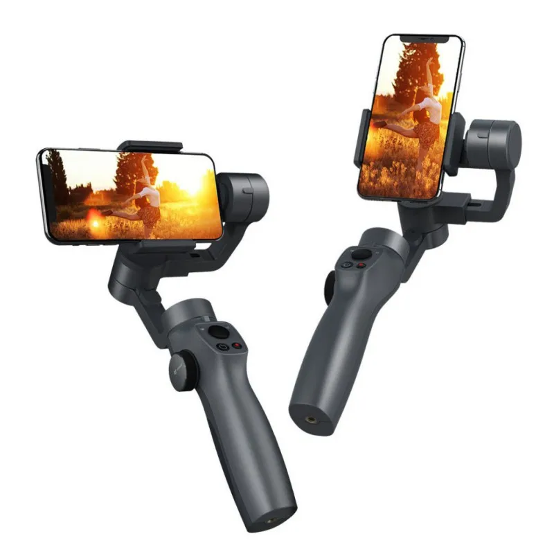 3-осевой и портативный монопод с шарнирным замком стабилизатор Gopro камера ручной для селфи штатив-Трипод смартфона подключения