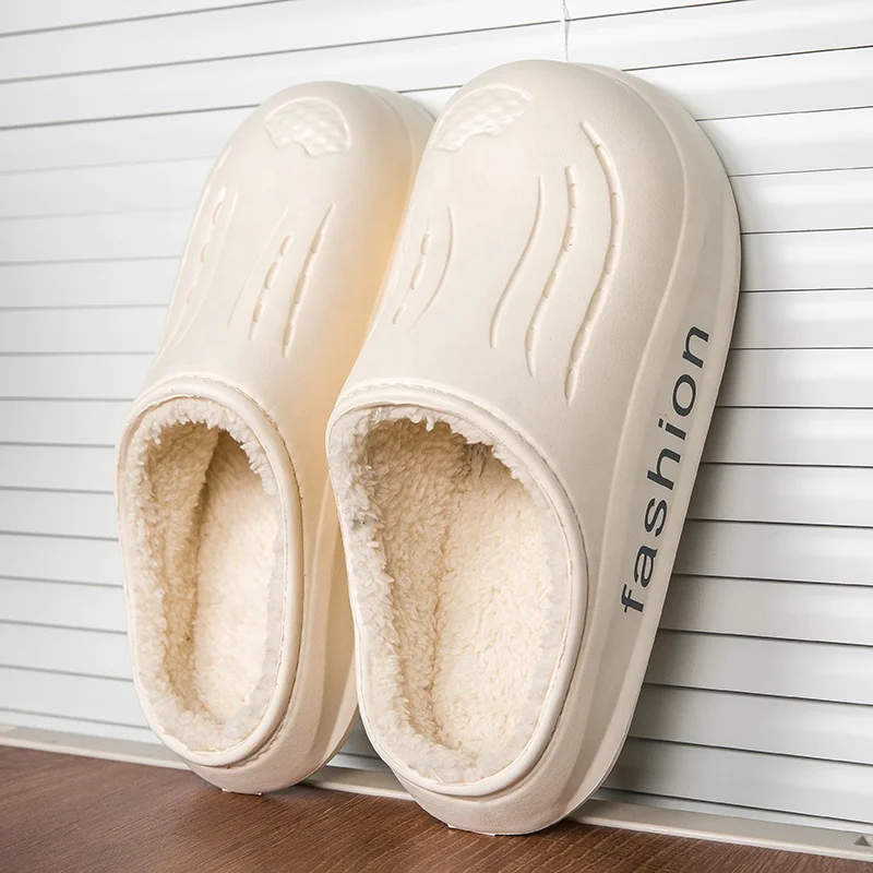 MNV Comfortable Winter Fashion Casual Shoes For Men And Women Trendy Warm Slippers