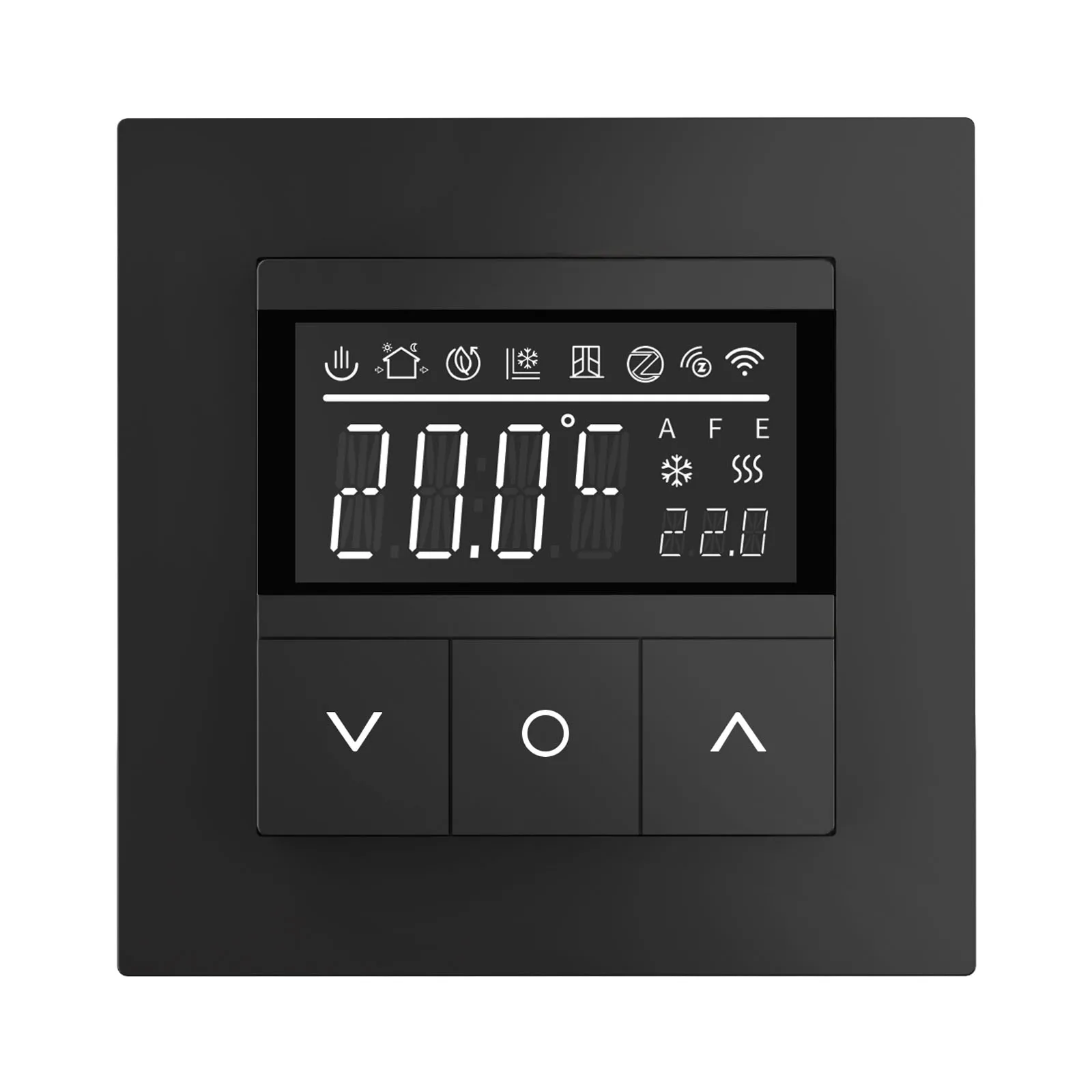 Max 16A 250VAC Tuya Wifi Электрический нагревательный и водонагревательный Умный домашний термостат