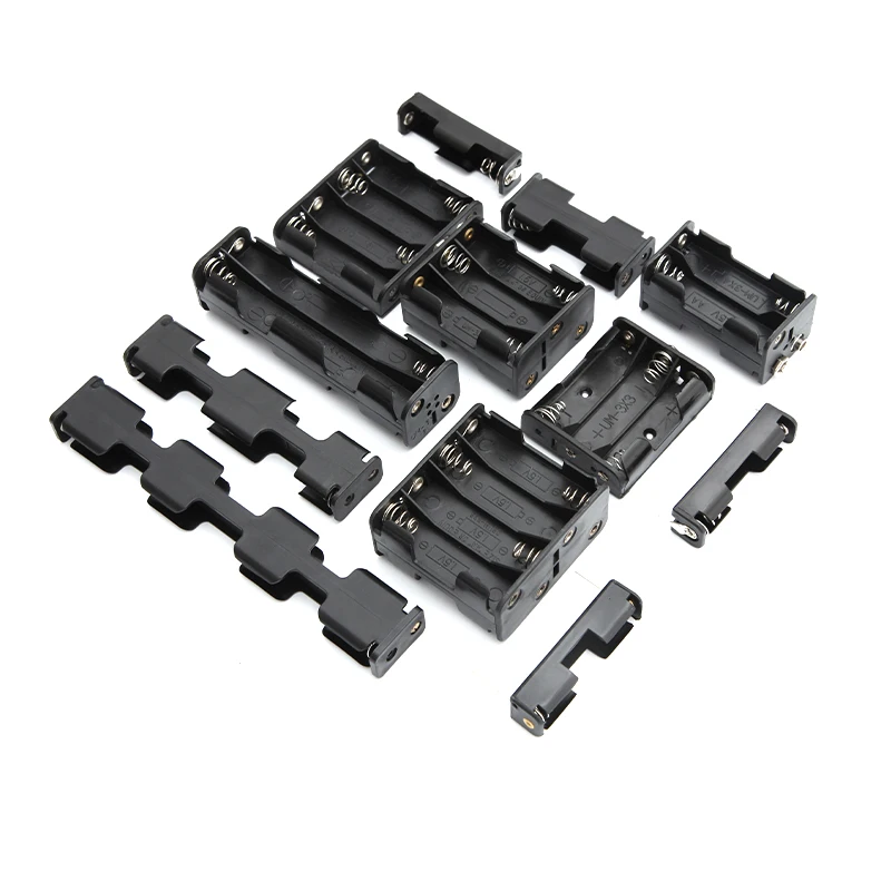 5v 6v 3 4 solt 2aa 3xaa 4xaa waterproof battery holder with pin cover connector