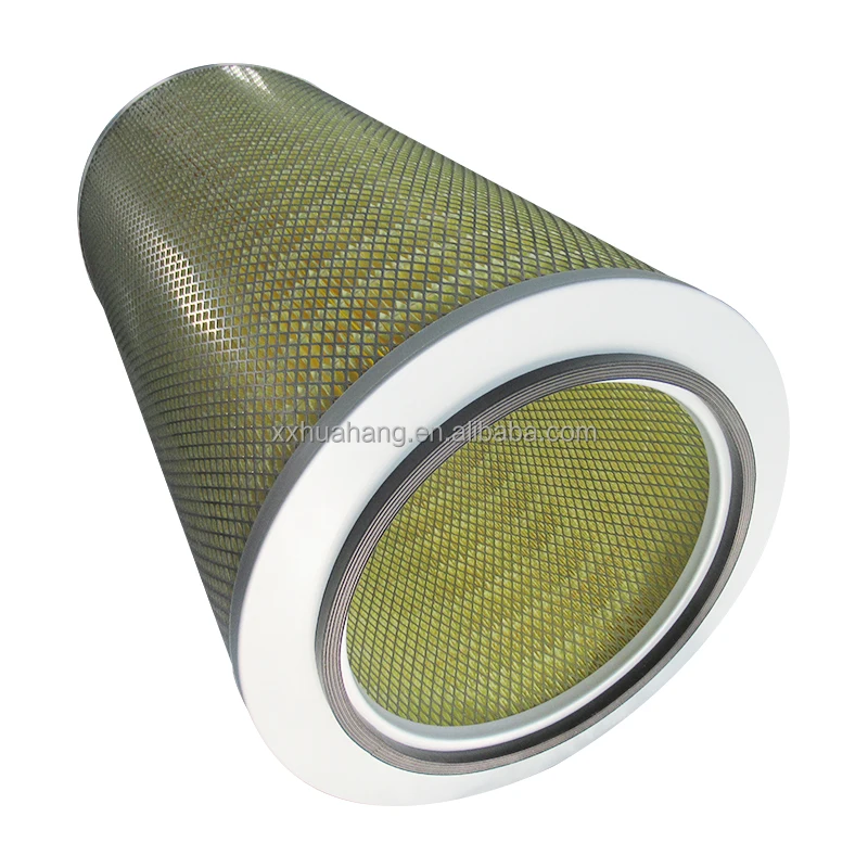 Huahang supply high quality air compressor filter cartridge dust collection filter cartridge