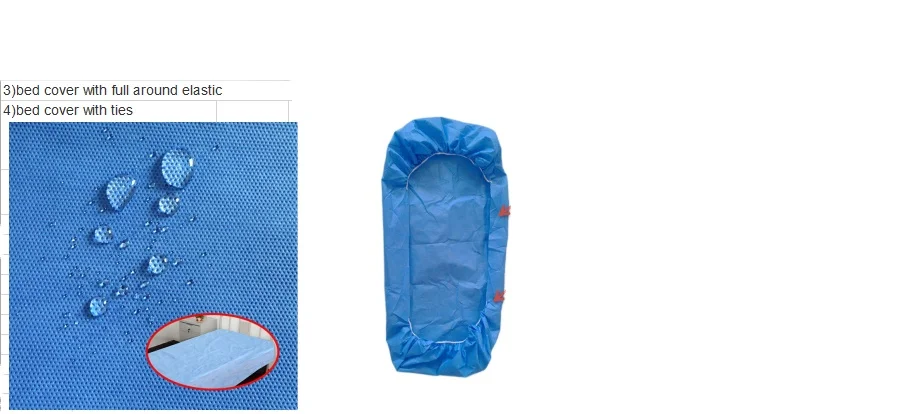 disposable medical bed cover