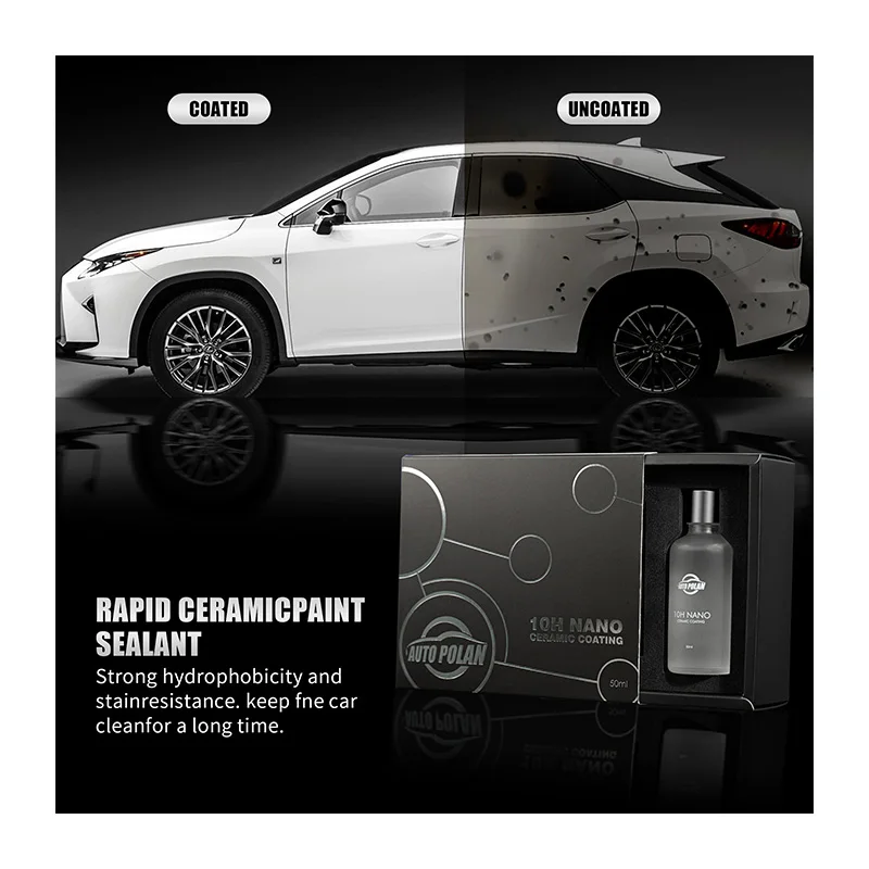 Autopolan Nano Coating 10h for Car Care 50ml Super Hydrophobic Ceramic Coating high quality Gloss car Ceramic Coating