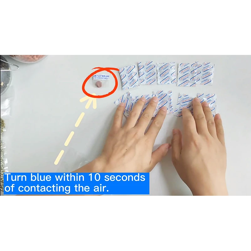 Deoxidizer 30cc 50cc 100cc 200cc 300cc Oxygen Absorbers O2 Absorber Small Packets Oxygen Scavenger Oxygen Absorber For Food