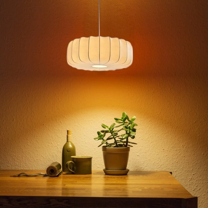 Engineering Creative Decoration Inn Dining Table Silk Chandelier Restaurant Clothing Store Bar Counter Front Desk Lighting
