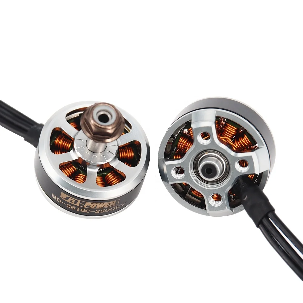High quality JD-power MD-2816C 2205 2500KV FPV racing drone bldc motor CW CCW multirotor quadcopter drone motor for QAV 250
