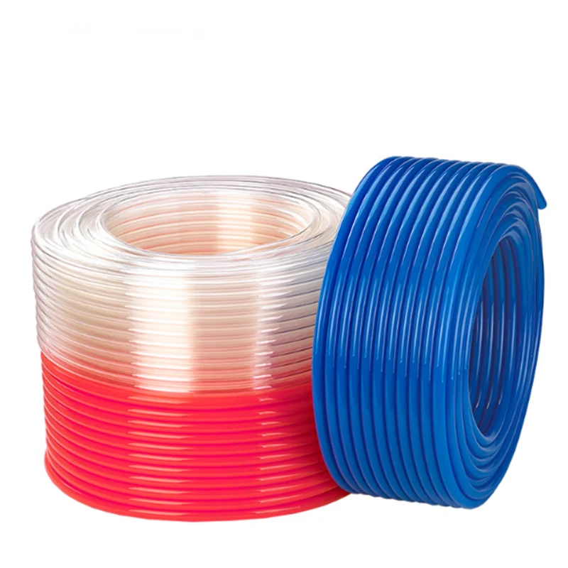 HYSTIC Customizable Transparent PU Trachea Pneumatic Air Compressor Hose and Air Pump with OEM Support