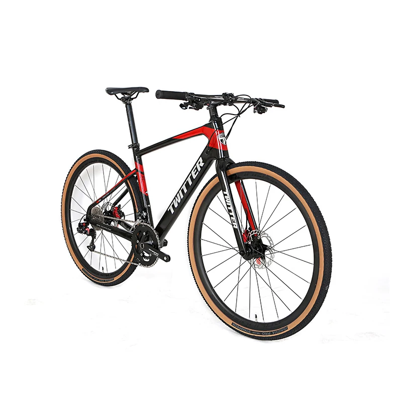2022 Professional supplier carbon Fiber 700*40C Gravel Bike 22Speed off-road Hybrid bike touring bike for men