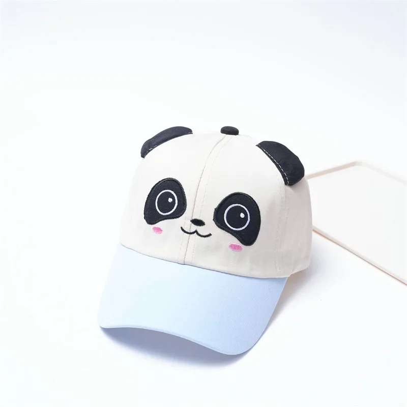 Cartoon Baseball Cap Kids Hats Panda Hat For Child
