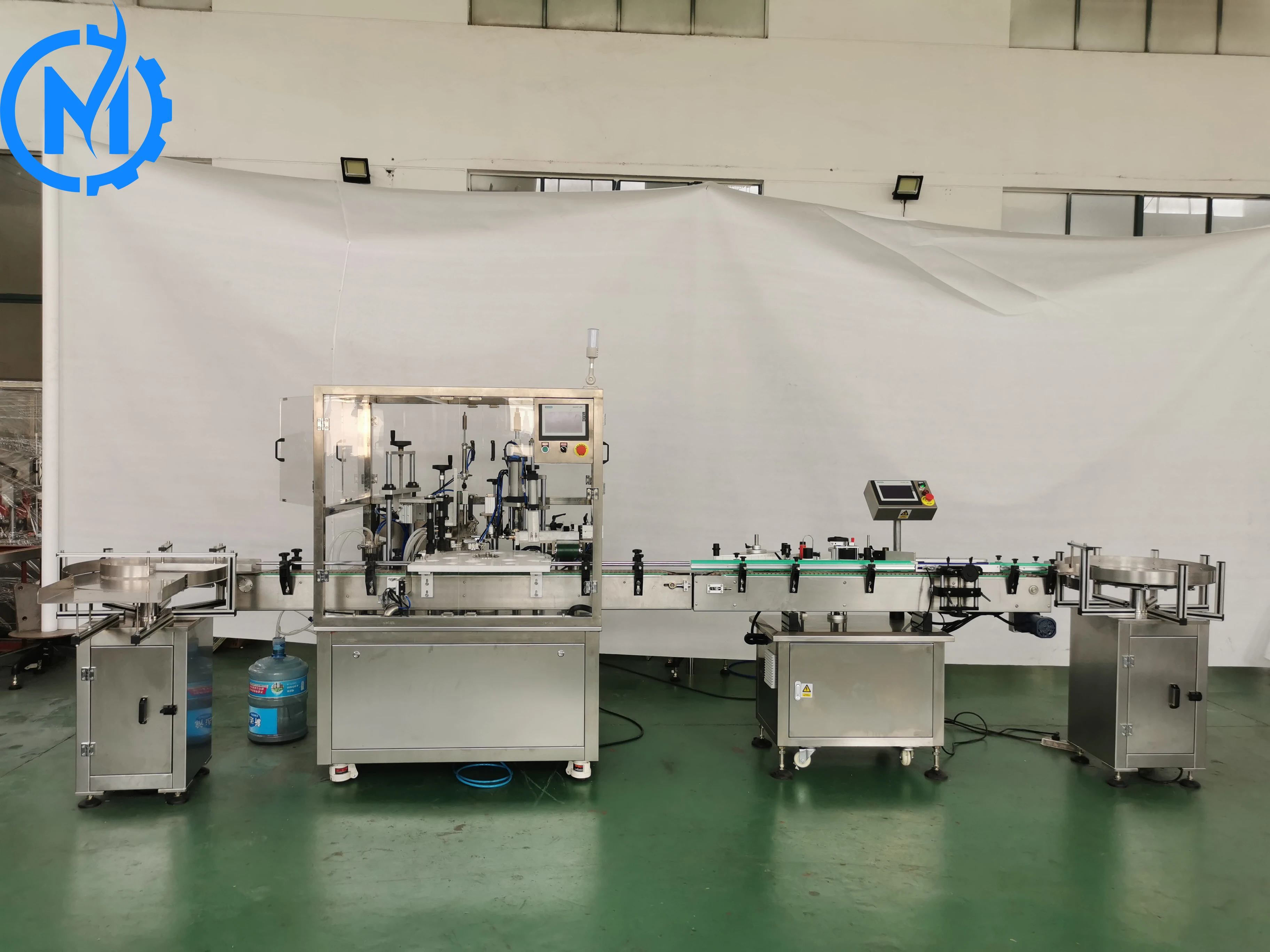 Automatic 50ml 100ml manual vial bottle scent fragrance perfume filling crimping machine