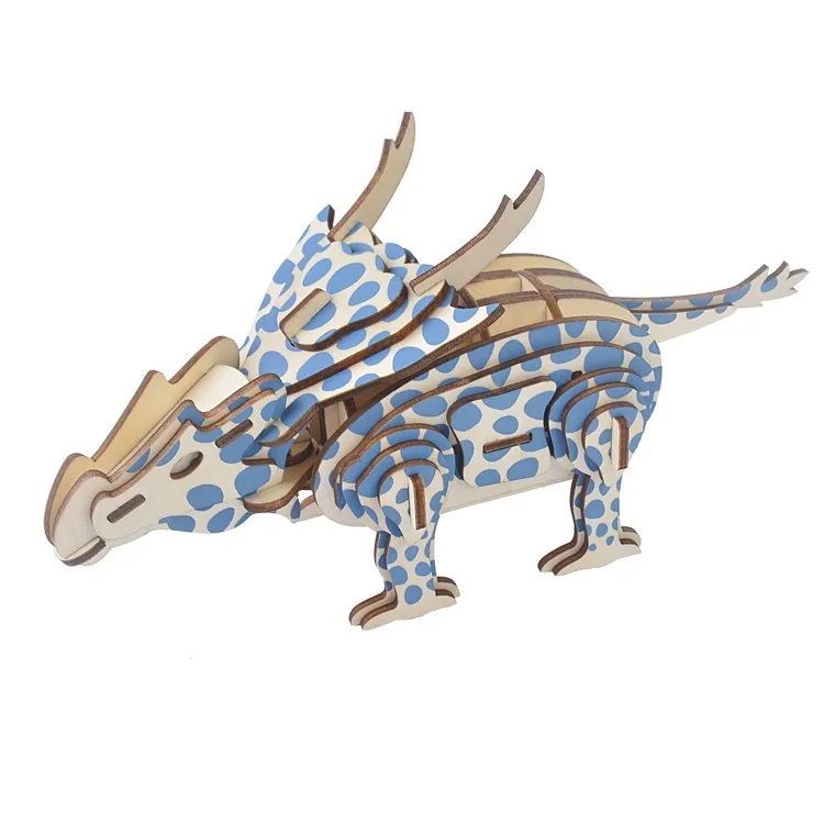 A3/A4/A5 jigsaw puzzle New 3D Dinosaur insect mantis model jigsaw toys Kit for Kids Education