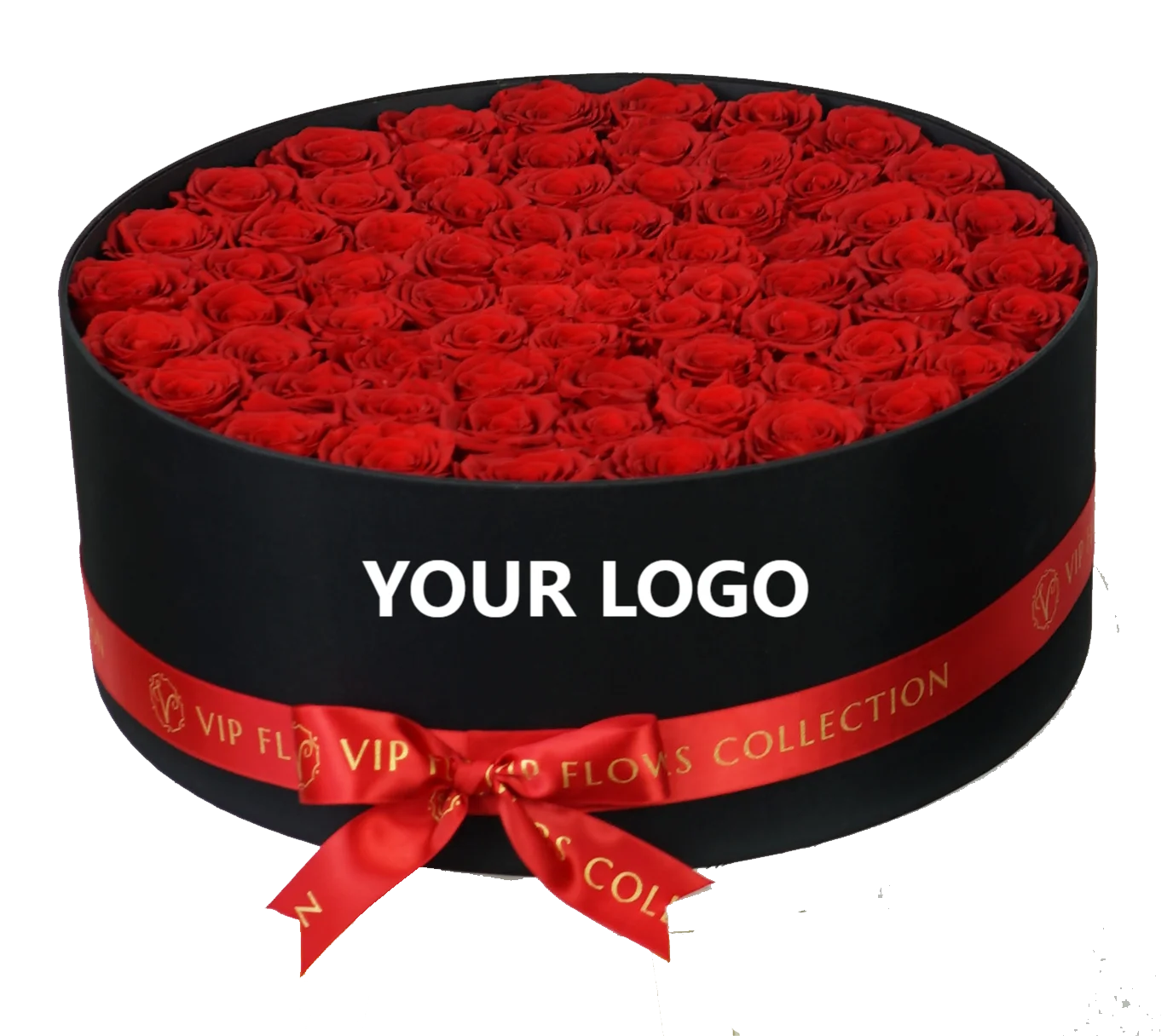 Real Touch Everlasting Rose Best Gift Box A Grade Eternal Immortal Roses Flower Head Preserved Real Roses in Square Bucket Box