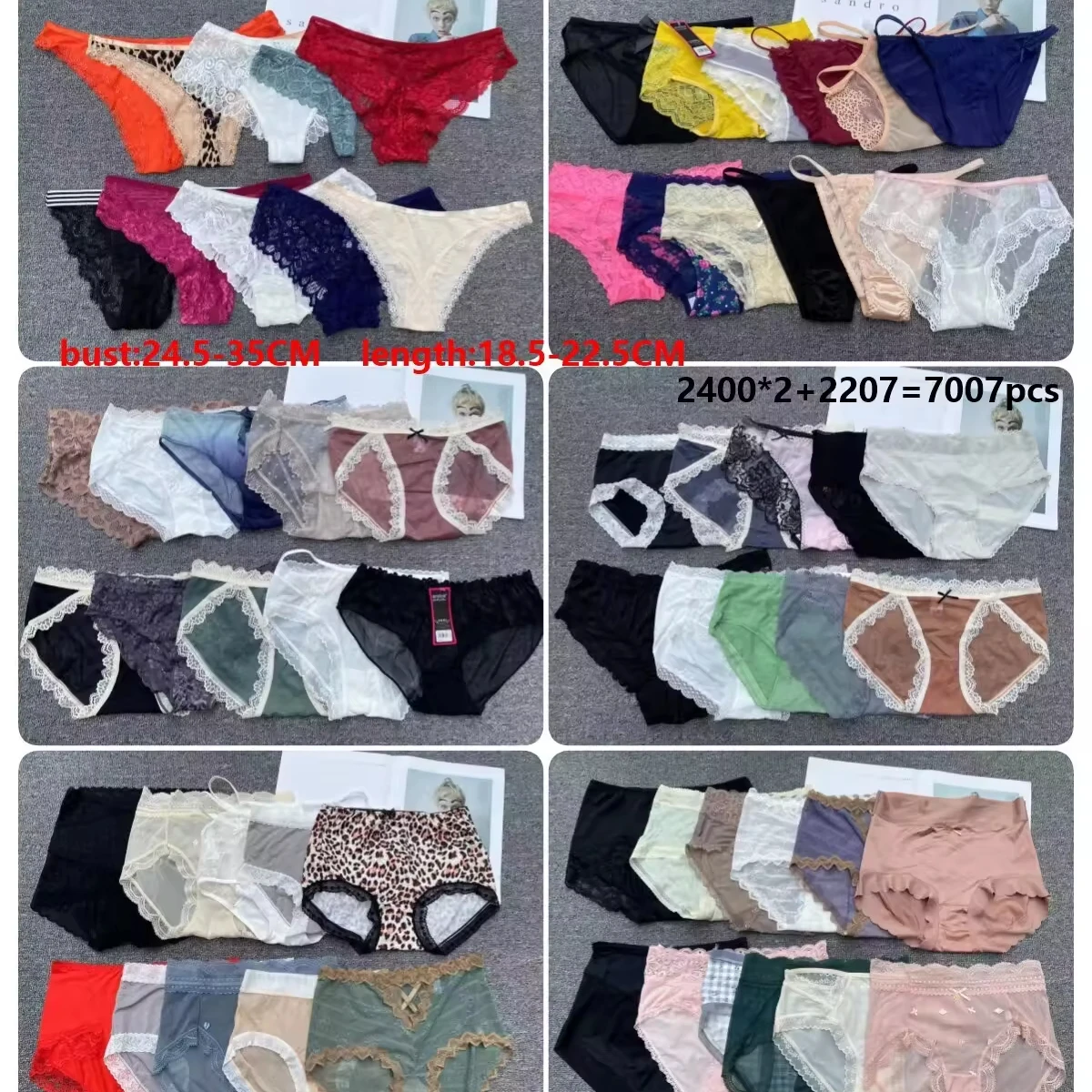 New Fashion Fat Women Underwear Sexy Lace Lingerie For Ladies Custom Female Panties
