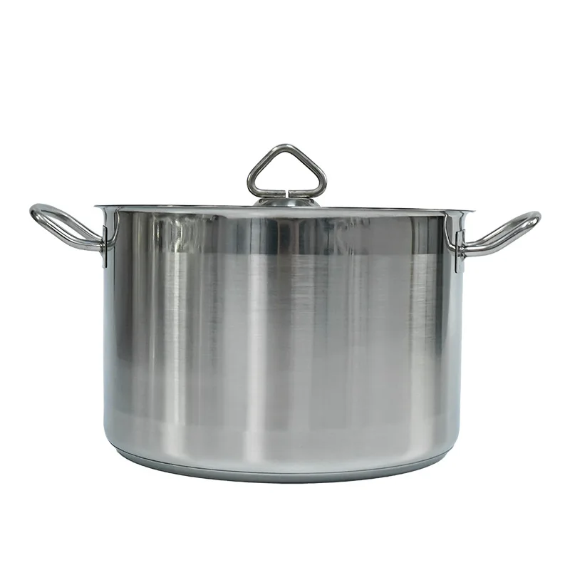 Standard Line Sauce Pot Stainless Steel Stockpot Soup Pot For Ceramic Electro Gas Induction Wash Usage