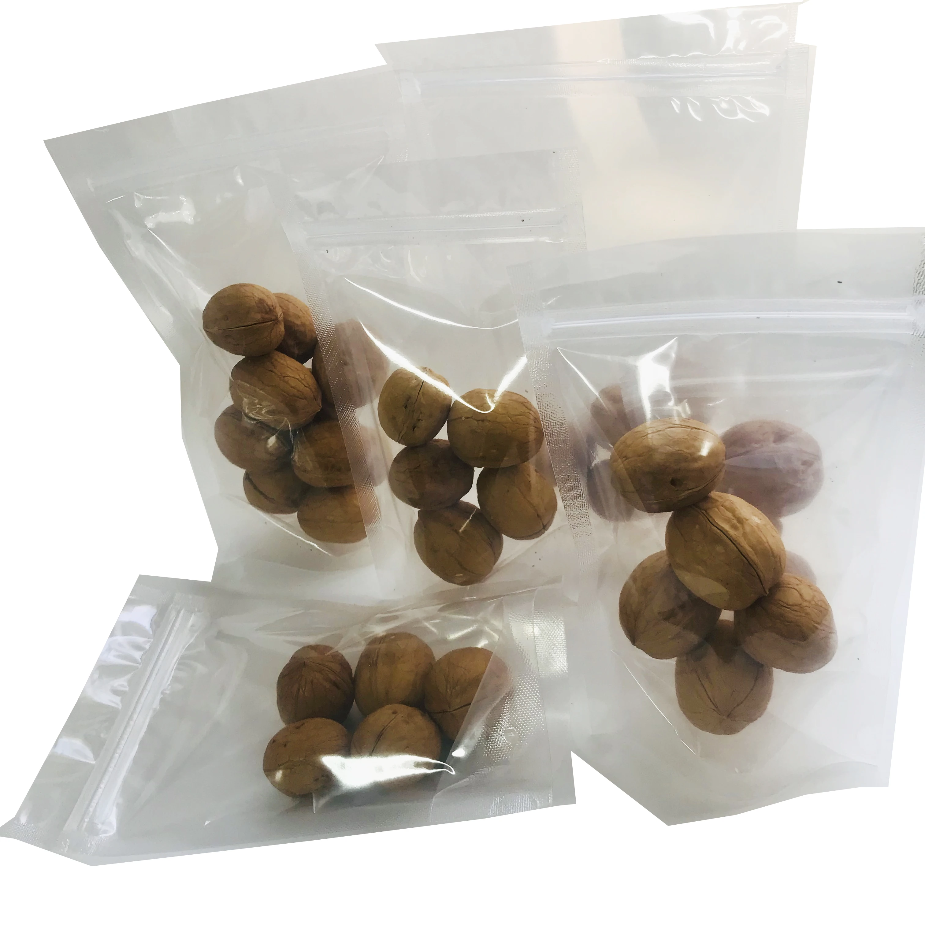 OEM Product Bags Clear Pouch With Zipper Wenzhou Clear Food Packing Bags For Spice Packing