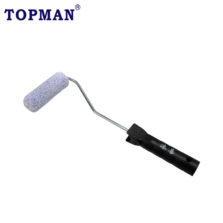 4 Inch premium microfiber lint free mini paint roller refill use all paint and finish