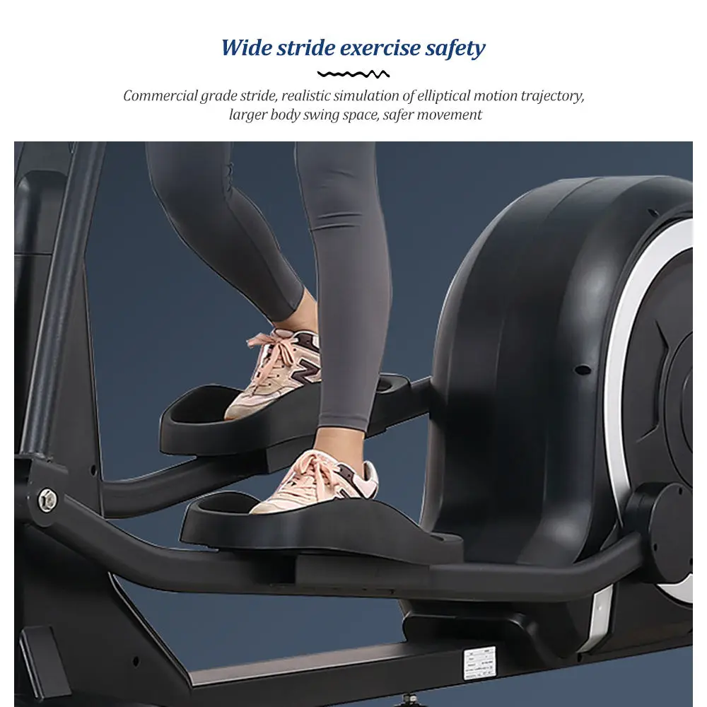 SH Commercial elliptical cross trainer machine 2 in 1 exercise bike cardio fitness home gym equipment