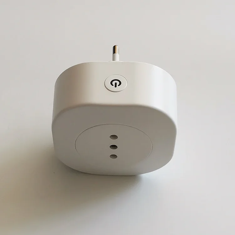 
Tuya Smart Voice Control 3 PIN Italy Plug, Energy Monitoring Italy Socket with Mobile Remote Control 