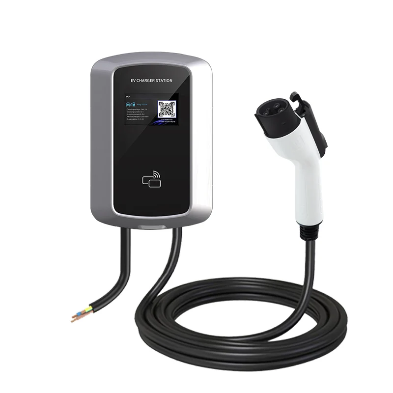 32A Home Wallbox 11kw EV Charger Charging Pile Wall Mounted Charging Stations