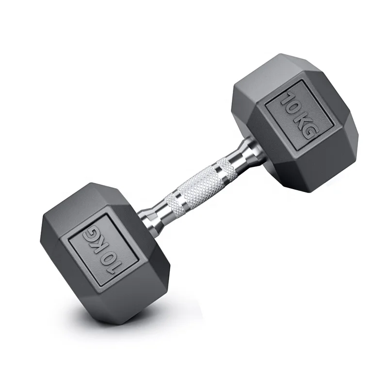 Industry and trade as one Rubber cast iron 50kg barbell dumbbell set dumbles weight lifting dumbbells buy dumbbell