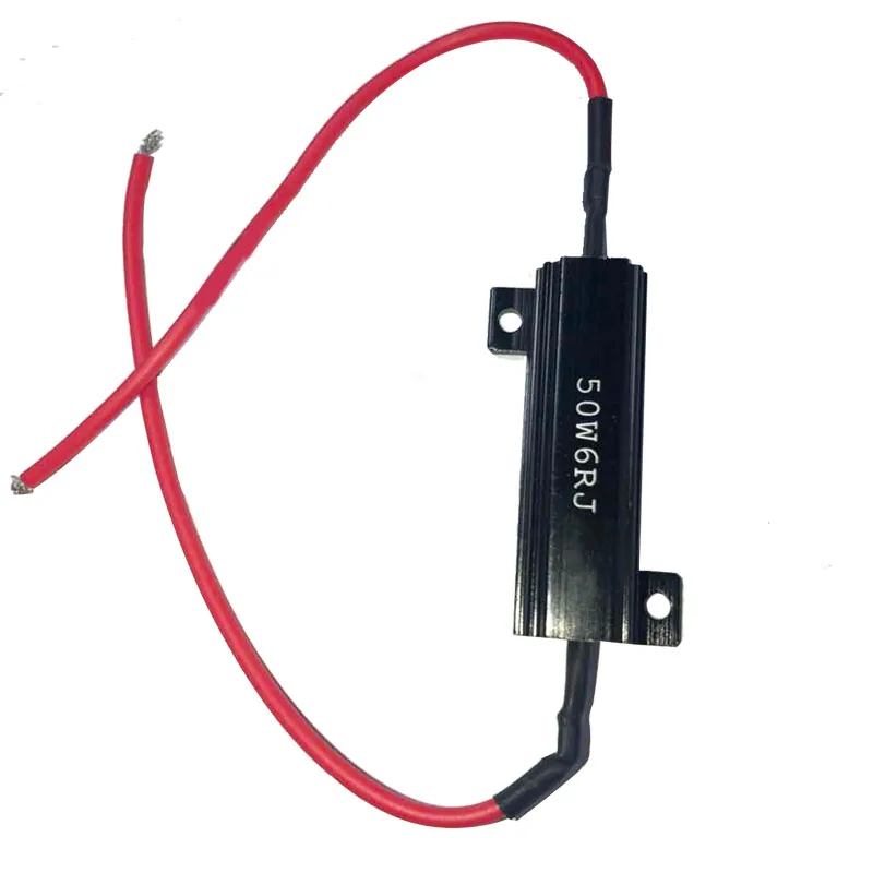 Factory cheap price 50 ohm 250w resistor 50w black aluminum 200 watt rx24