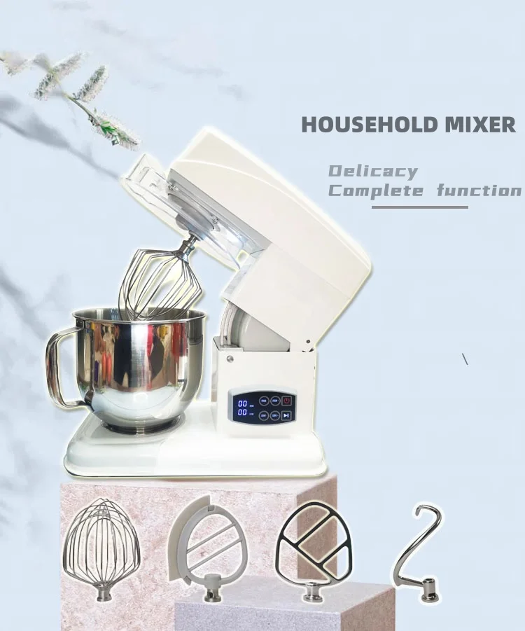 High quality 7L high capacity professional household appliances kitchen stand Food mixer, Lcd