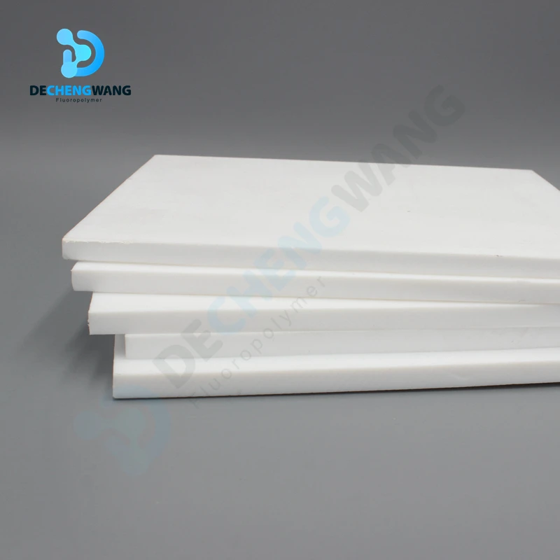 100% virgin 8 мм толщиной прозрачный лист ПТФЭ