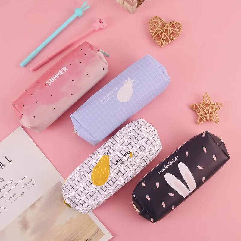 Custom Large Capacity Storage Pouch gift School Pen Pencil bags Case Stationery