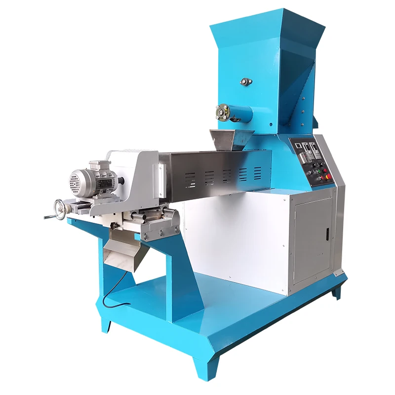 Farm use Pet Rabbit Cat Dog animal snack Food Extruding machine/floating Fish Feed Granulator extruder production line