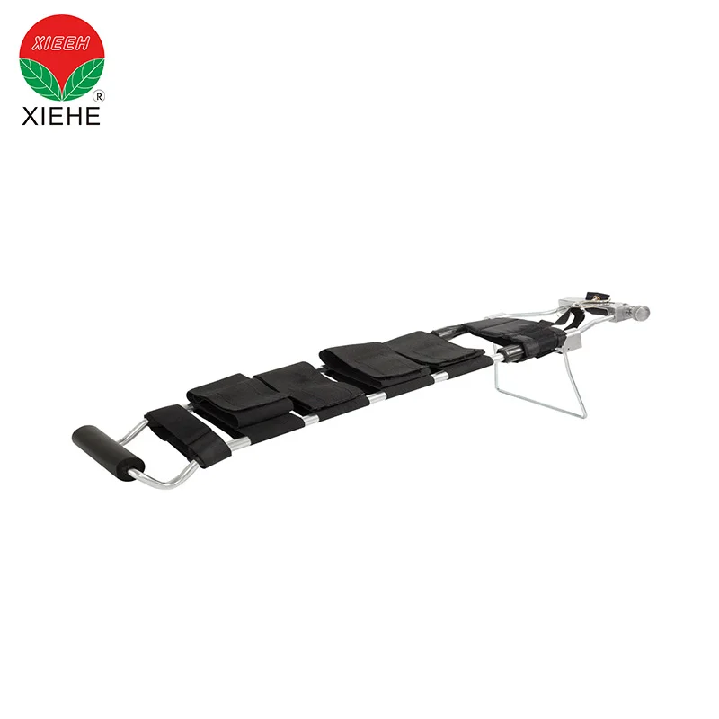 First aid medical stretcher long leg posterior traction splint set