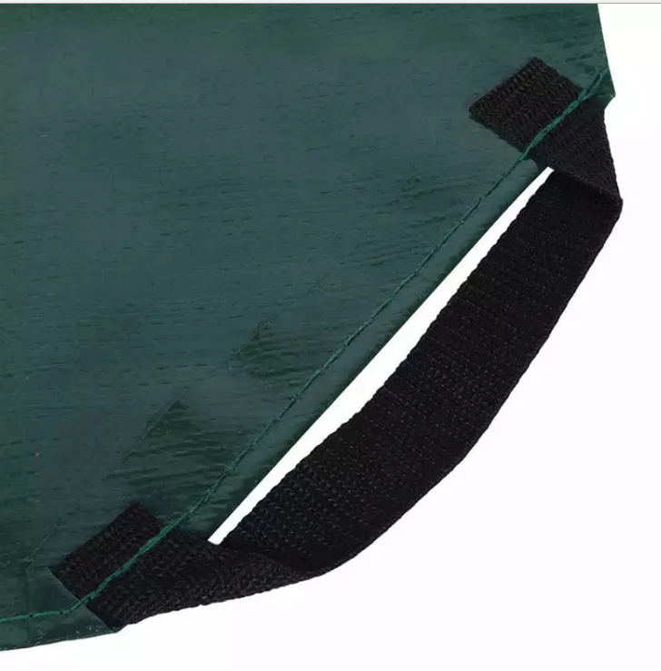 Strong Yard Waste Tarp With 4 Corner Handles for Leaves Gathering