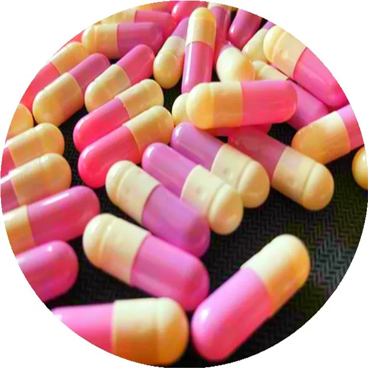 plastic transparent empty vending capsules empty capsules