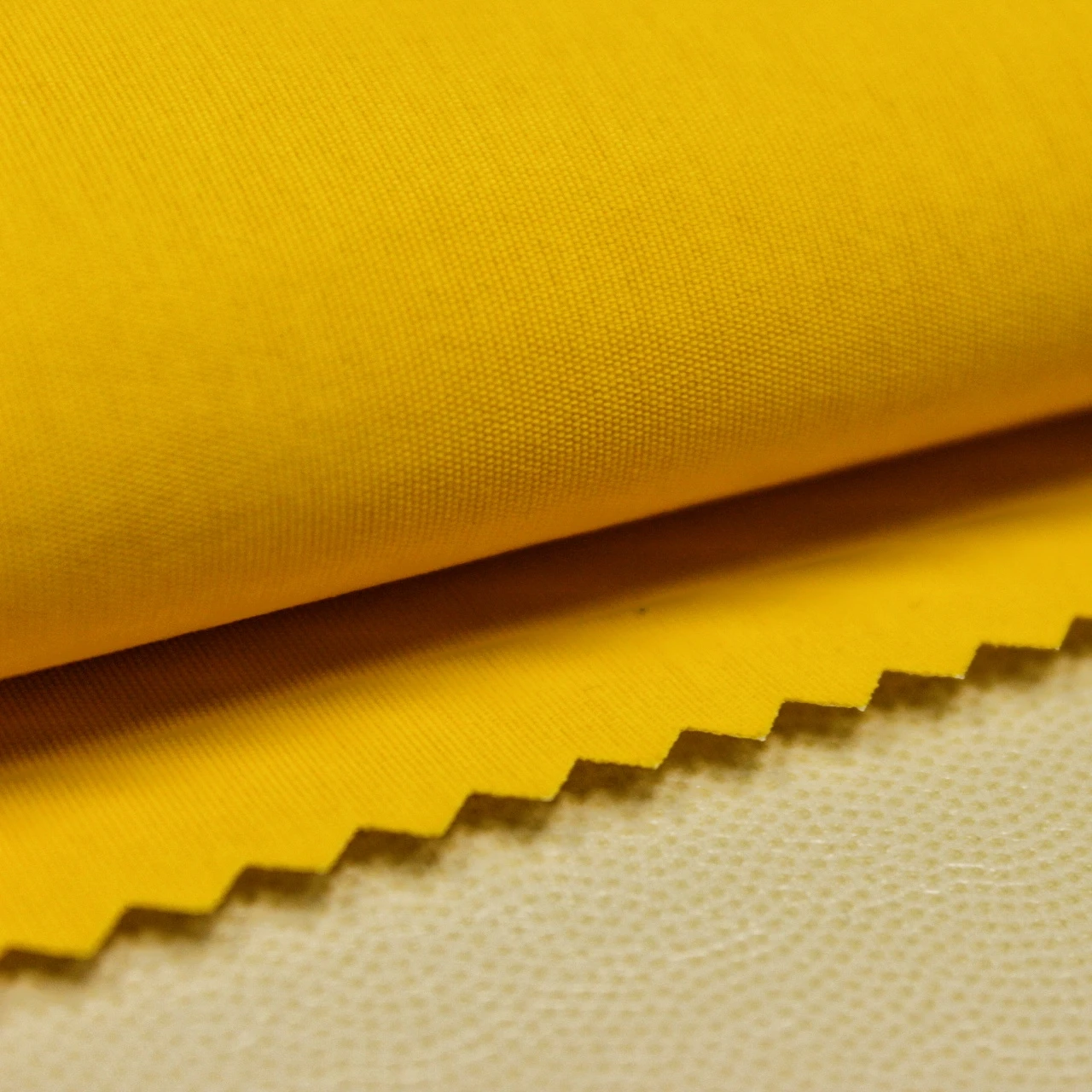 Wholesale  yellow Microfiber Fabric TPU coated laminated outdoor waterproof fabric uk