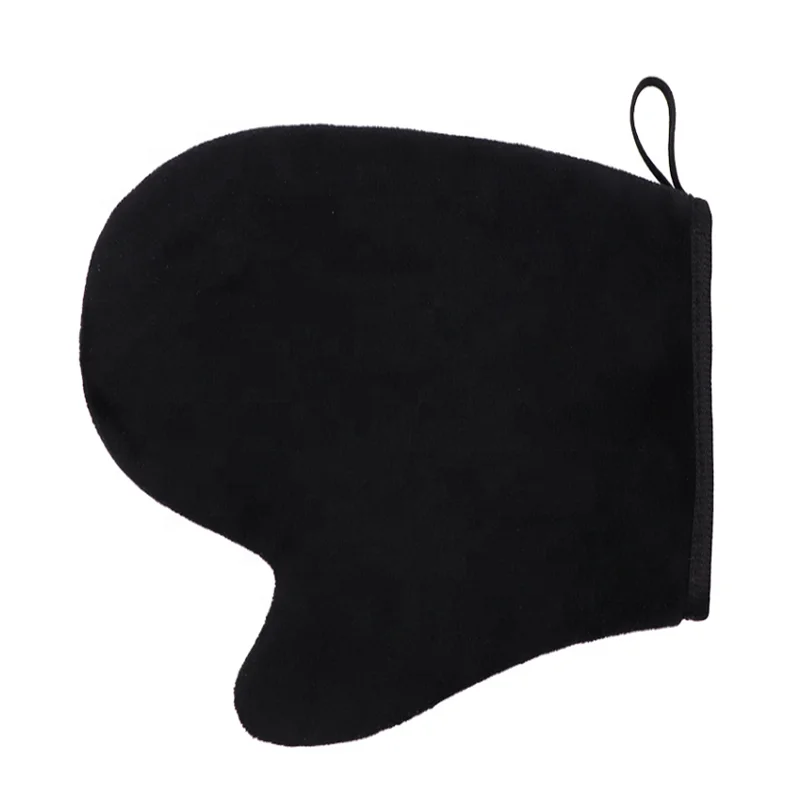 Hot Sale Amazon High Quality Self Tanner Mitt Applicator Self Tanning Application Gloves Black Color