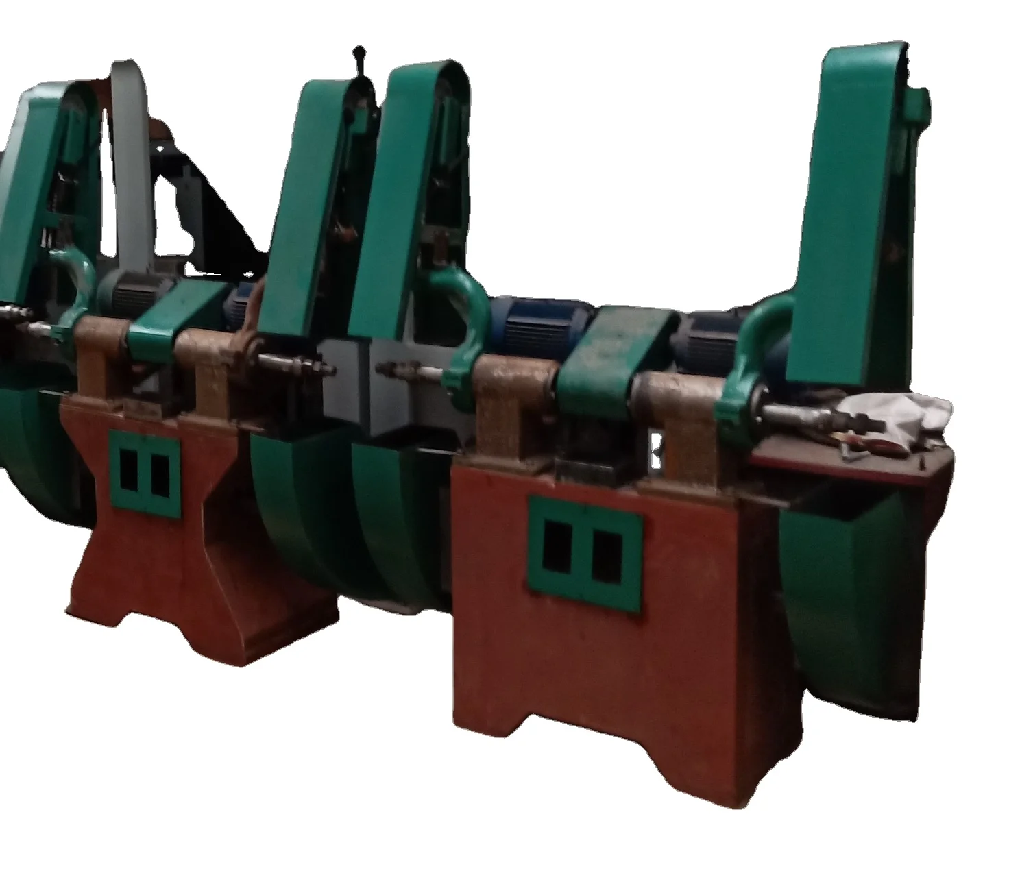 
Double Head Fisher Belt Grinder belt sander horizontal grinding machine 