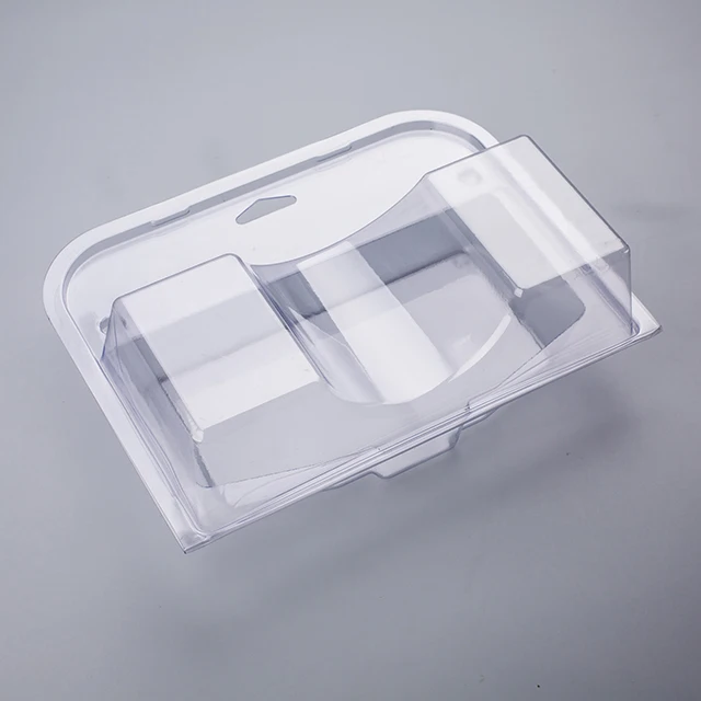 Custom Disposable Plastic Transparent Clear Pvc PET Double Blister Clamshell