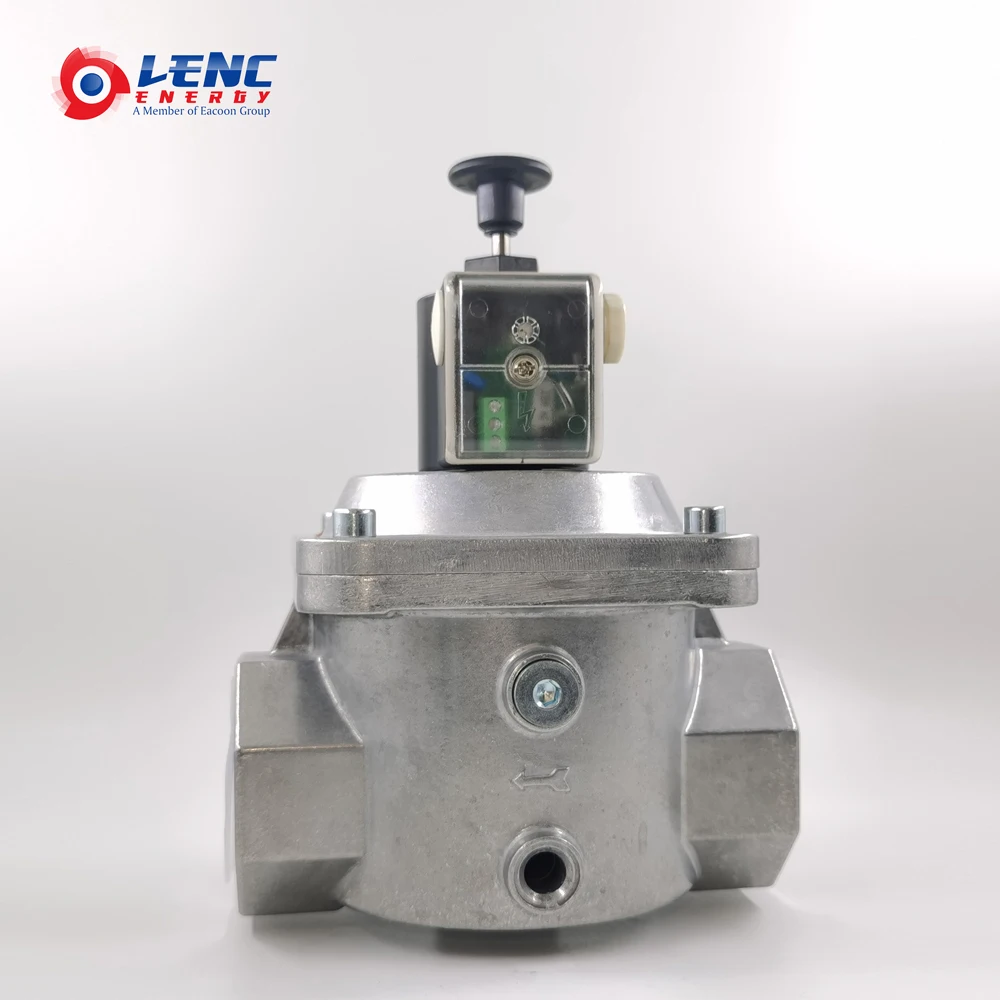 DEVMG50 china factory supply Lenc solenoid valve safety gas solenoid shut off valve
