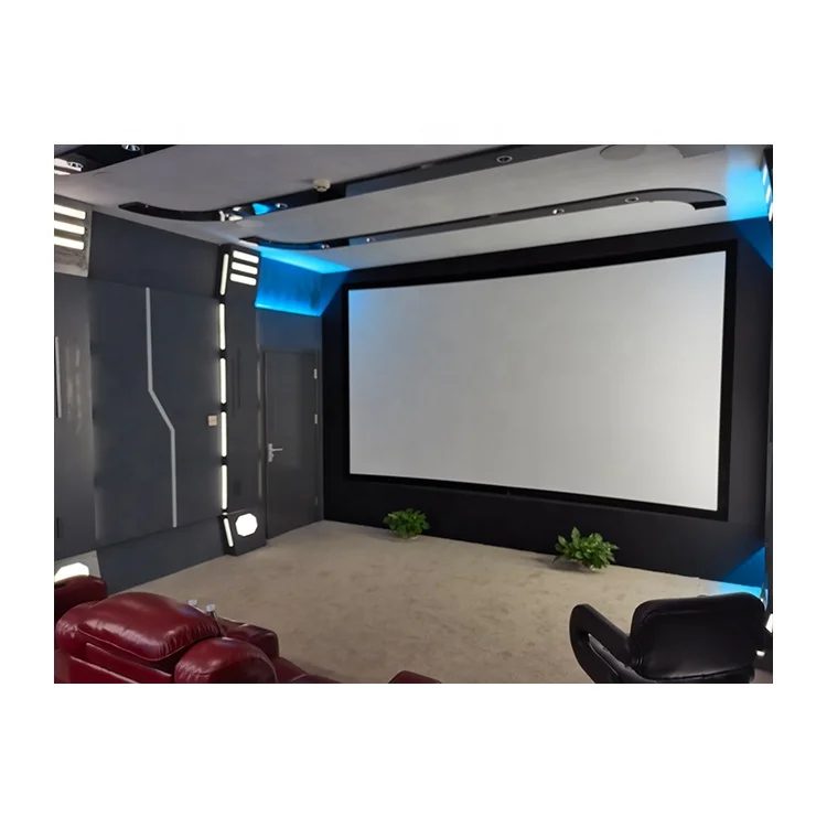 Лидер продаж подложка из стекловолокна 4k 16:9 обрамленный экран Alr для проектора