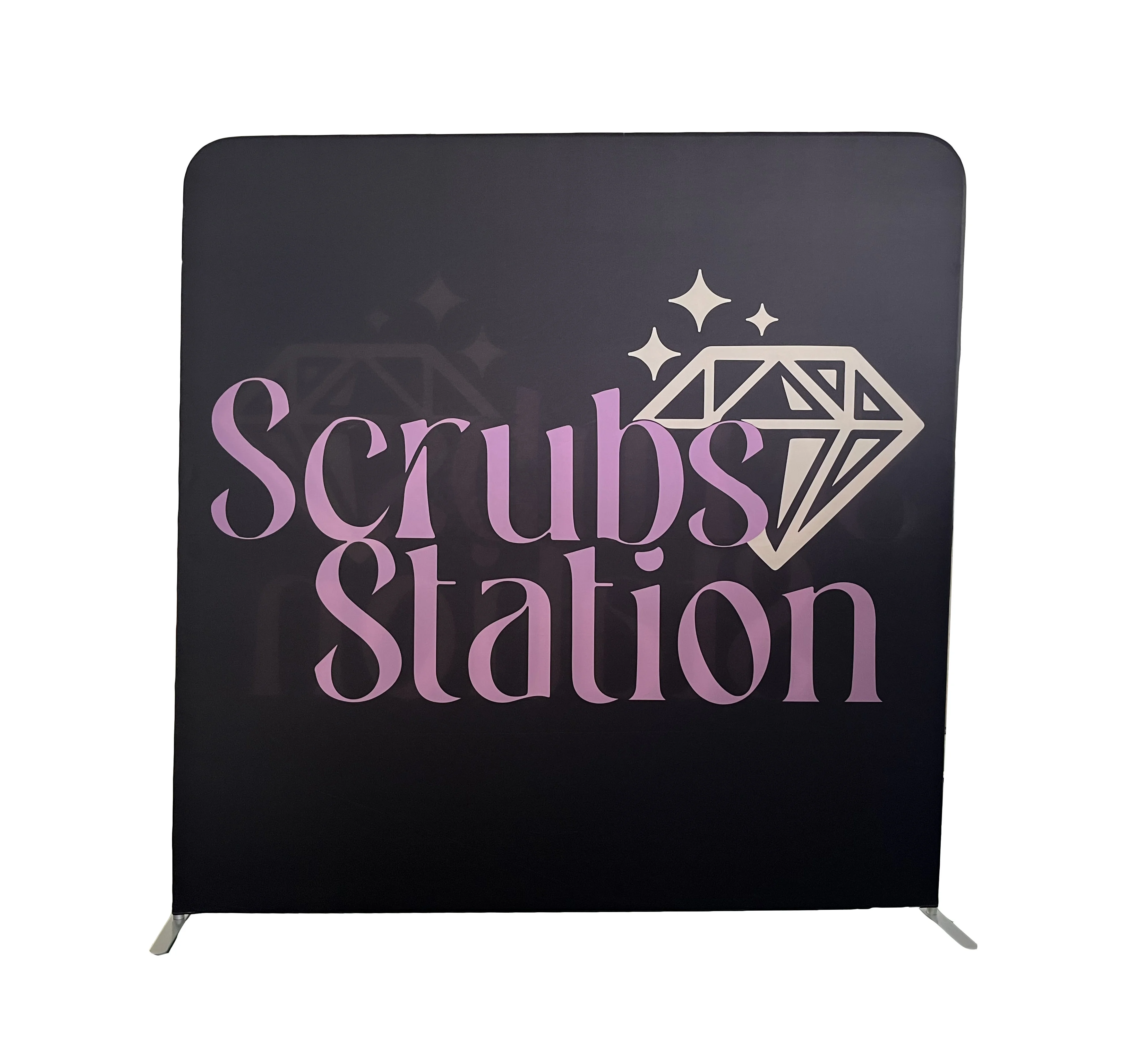 Portable Pillow Case Backdrops With Custom Design Pop Up Display Stage Backdrop Photo Booth Custom Backdrop