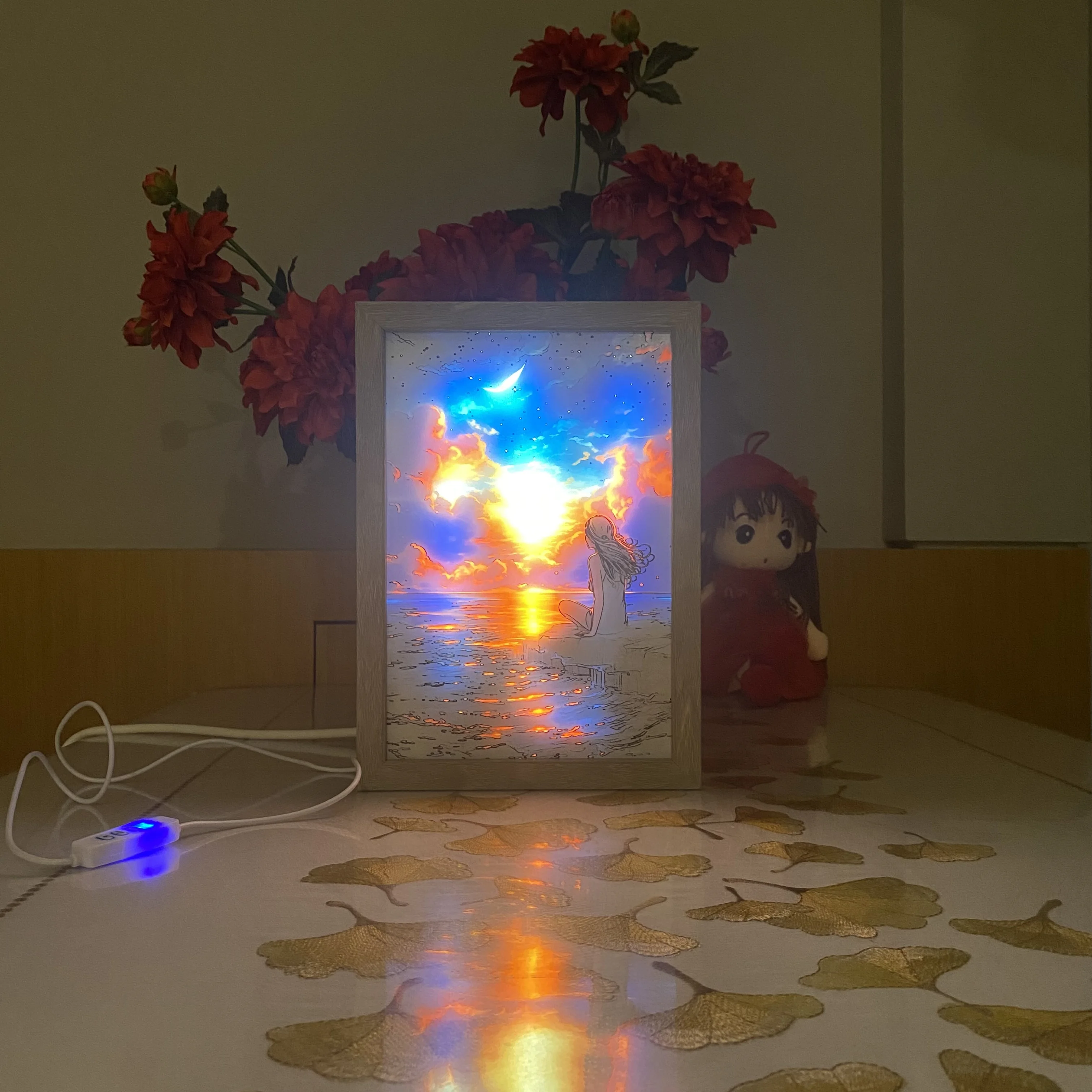 Factory Customized Super Slim Led Magnetic Advertising Light Box Picture Photo Frame Led Snap Frame Led Poster Frame