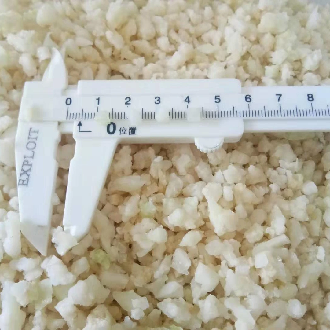 IQF органический белый рис кауфлуора для продуктов и овощей, оптовая продажа