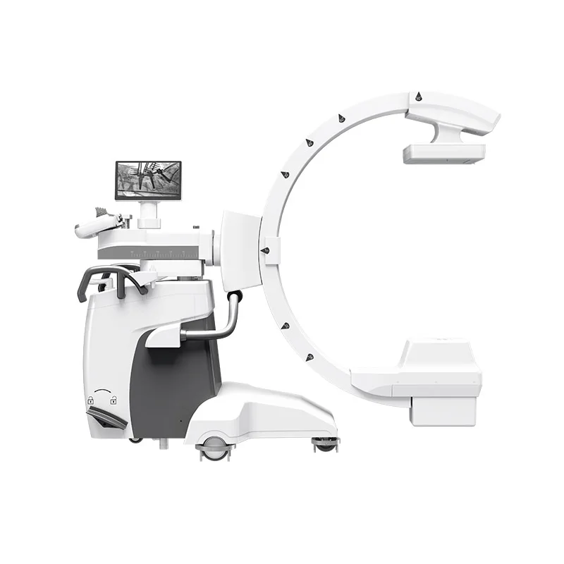 Dual-focus mobile fluoroscopy c arm x ray medical machines