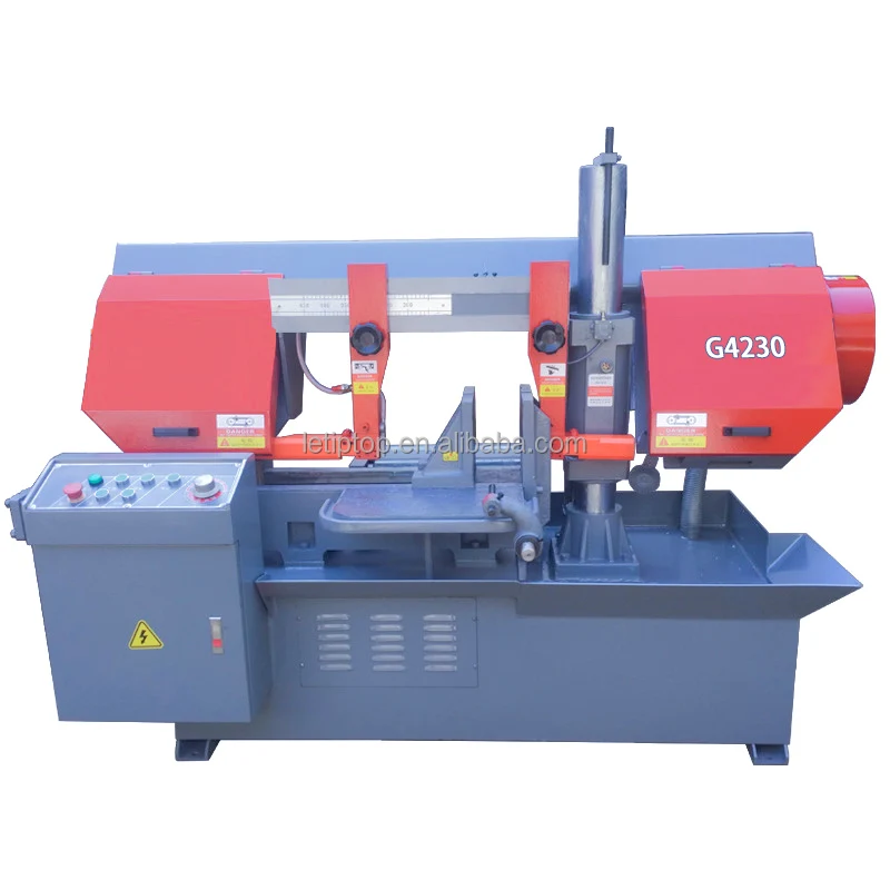 Iron cast construction China LETIPTOP precision metal cutting Band Saw machine