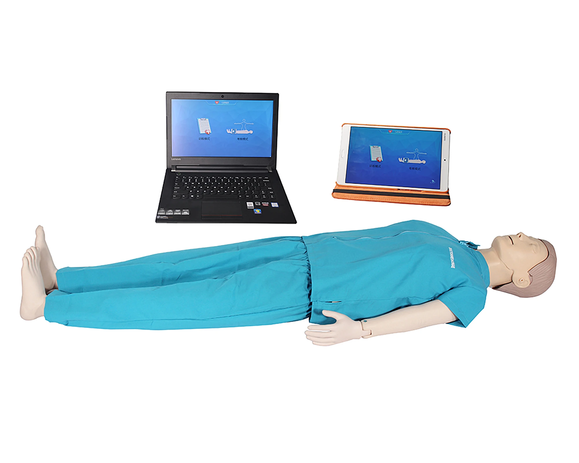 Advanced CPR Training Manikin  Computer/Tablet Control