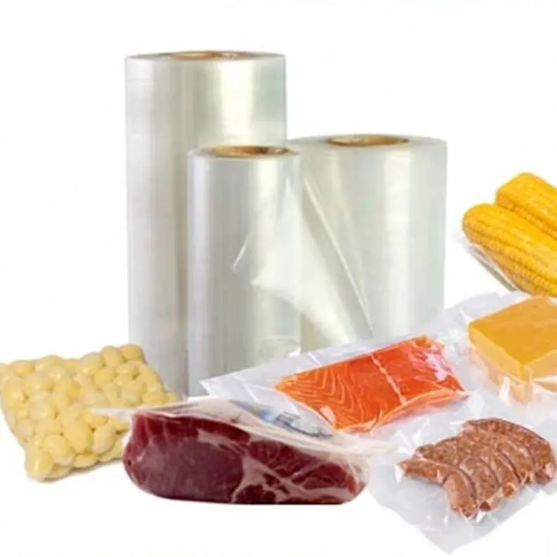 Textured vacuum sealing plastic bag/vacuum sealer roll/embossing foodsaver rolls